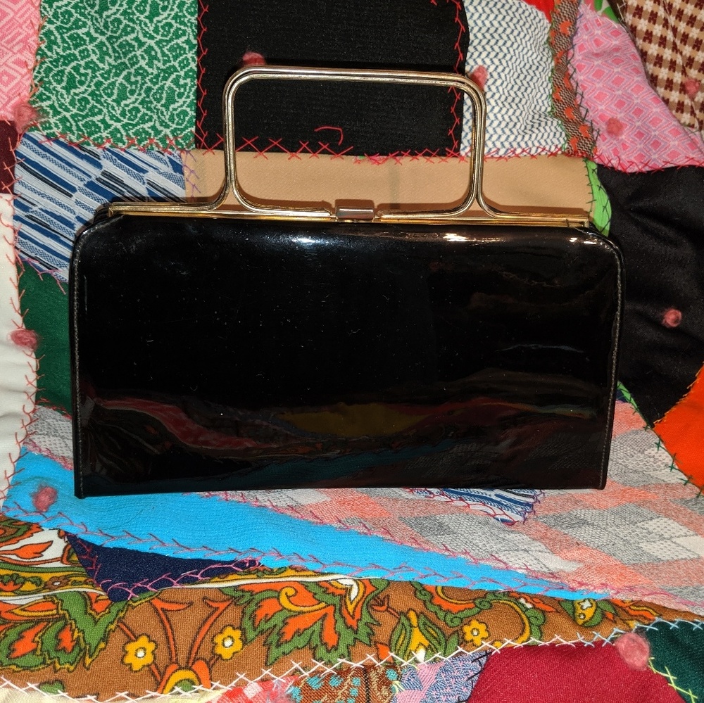 Vintage Vinyl Purse
